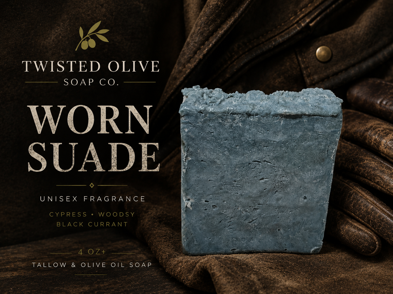 Worn Suede by Twisted Olive Soap Co.