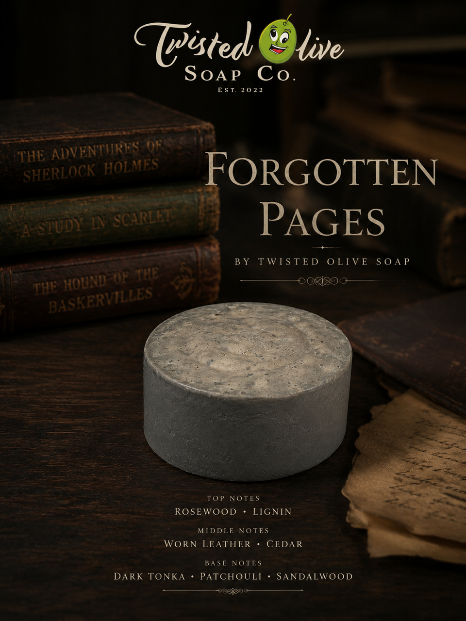 Forgotten Pages by Twisted Olive Soap Co.