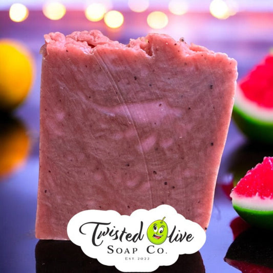Watermelon Lemonade Handmade Soap